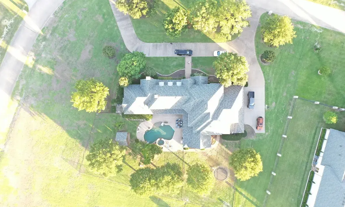 New shingle roof installation on a home in Deerfield Beach